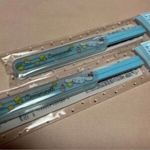 【期間限定価格】シナモンロール ケース付きおはし 2個 新品未開封(カテ変OKです)