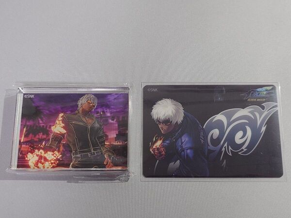 K' グッズ 2点セット アクリルブロックA/イラストカード KOF 13, KOF15