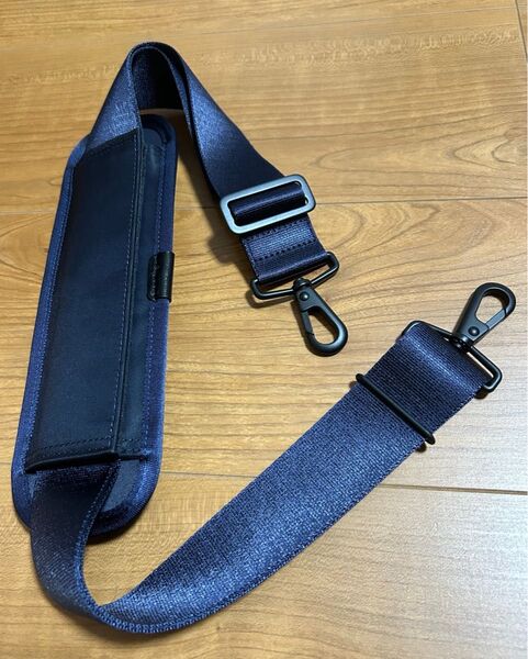 PORTERタイム 3WAY付属肩パッド付きショルダーストラップ紺