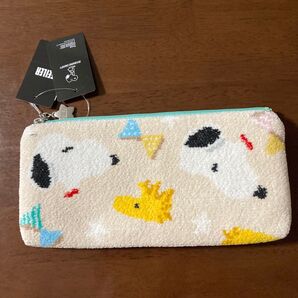 フェイラー スヌーピー ハピネスリボン ポーチ フラットポーチ