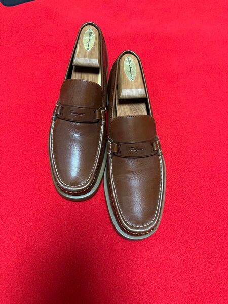 ★レアデザイン・極美品★Ferragamo フェラガモ ローファー