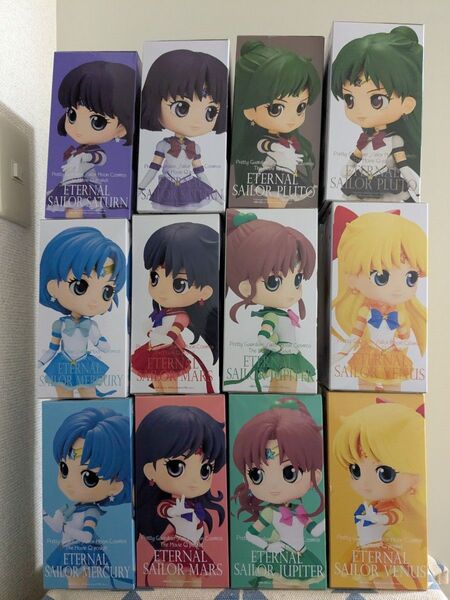 Qposketエターナルセーラー戦士12点セット