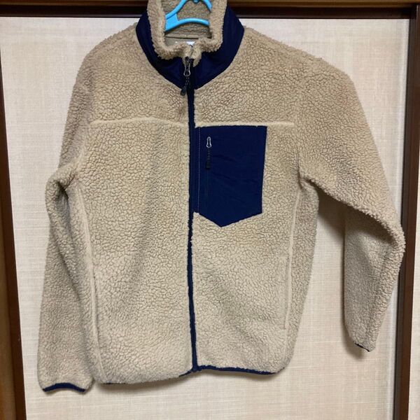 outdoor products ボアジャケット ベージュ フリース