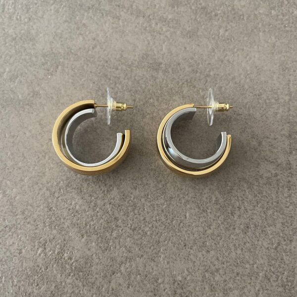 【新品】ステンレス ぴあ ピアス フープピアス アクセサリー