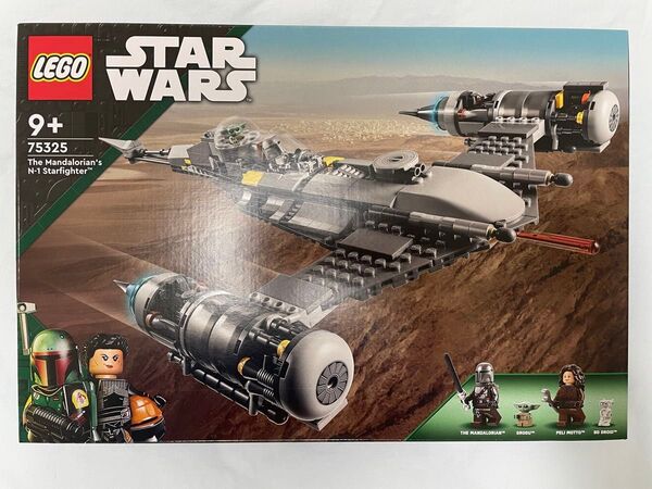 新品未開封LEGOレゴ75325 STARWARSスターウォーズN-1スターファイターマンダロリアングローグー