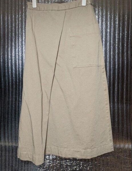 【無印良品】 コットン ロングスカート