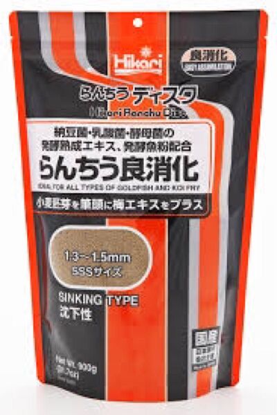 らんちうディスク 金魚の餌 キョーリン 100g 良消化 沈下