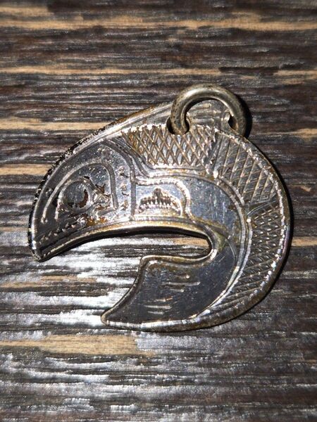 Silver925 魚ペンダント メキシコ製 アクセサリー シルバーペンダントトップ