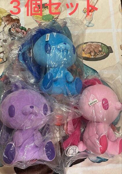 チャックスGP 汎用うさぎぬいぐるみ 【派手耳種】 3個セット