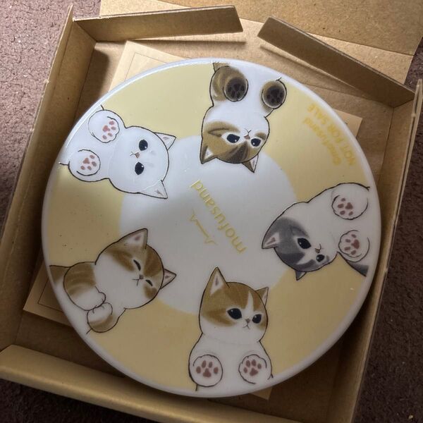 ノベルティ豆皿モフサンドmofusandネコ猫ねこ小皿ミニ皿