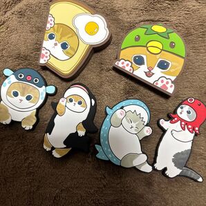 モフサンドマグネットセットmofusandかっぱにゃんさめにゃん卵焼きトースターパンニャン海の生き物にゃんラバーマグネット