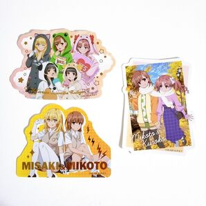 とある科学の超電磁砲T ダイソー DAISO ダイカットステッカー