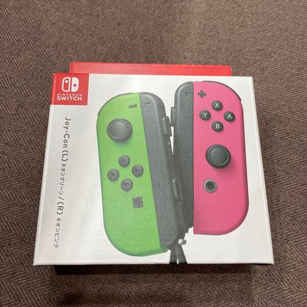 新品未開封 Nintendo Switch Joy-Con L ネオングリーン R ネオンピンク ジョイコン