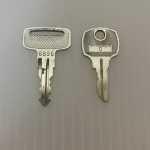 高所作業車 0番純正キー 6896純正キー