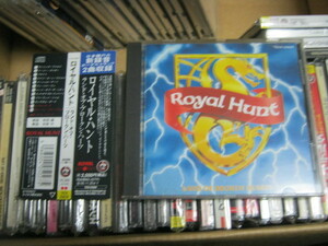 ROYAL HUNT Royal * handle to/ LAND OF BROKEN HEARTS Land *ob* blow kn* Hearts with belt CD bonus 2 bending go in 