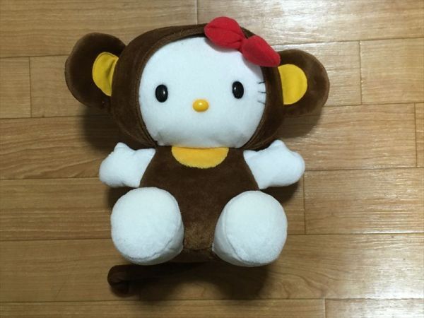 ハローキティ さる ぬいぐるみ サンリオ Sanrio 猿 お猿 バナナ Yahoo!オークション -「猿」(サンリオ) (キャラクター)の落札