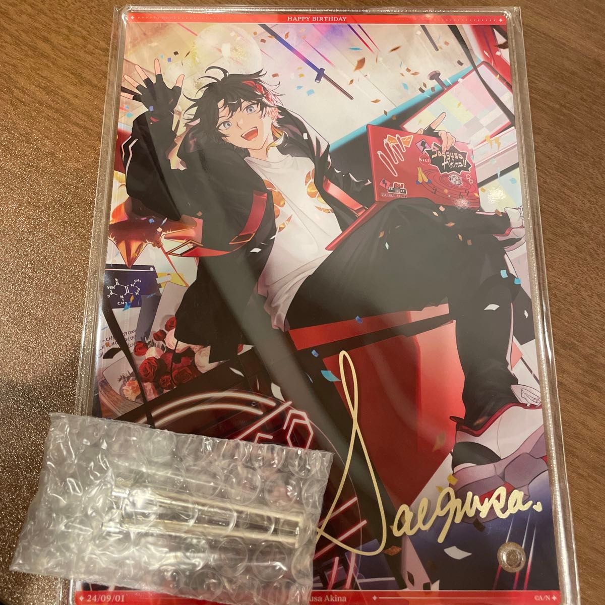 にじさんじ 赤城ウェン 誕生日グッズ バースデーグッズ A5