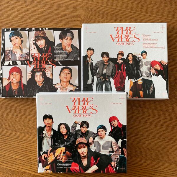 SixTONES THE VIBES 3形態セット