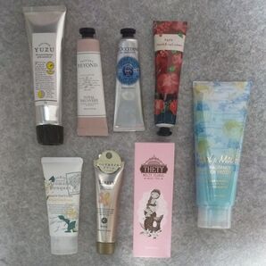 8種類まとめ売り( ハンドクリーム・ハンド&ネイルクリーム・ボディジェルクリーム )