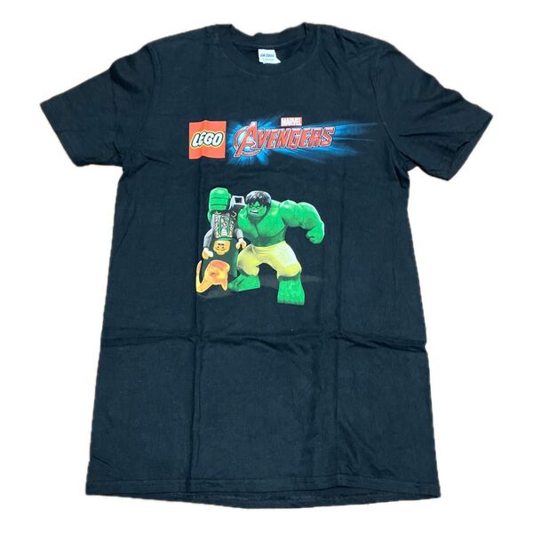 非売品 LEGO MARVEL アベンジャーズ Tシャツ ハルク ロキ size M
