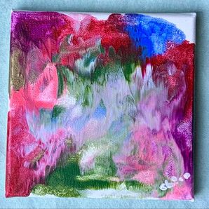 自作作品 【Fantasy Garden】アクリル画