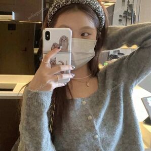 SHEIN グレーカーディガン