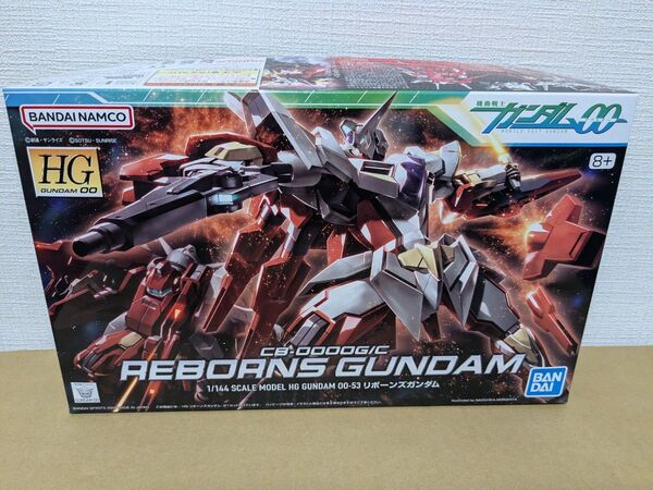 【新品未組立】HG 1/144 リボーンズガンダム