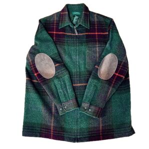 LAUREN RALPH LAUREN ウール ジャケット スイングトップ パッチ 1X ローレンラルフローレン 下北沢 高円寺