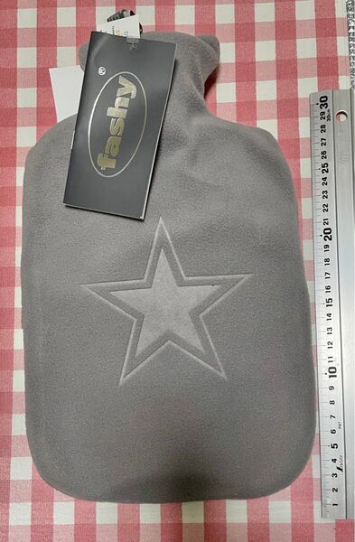 fashy 湯たんぽ フリースカバー付 スター