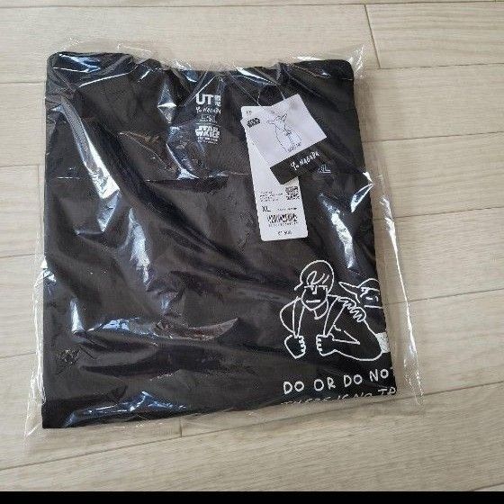 新品 UNIQLO UT マジックフォーオールウィズ長場雄 ブラック XL 長場雄Tシャツ ユニクロTシャツ メンズTシャツ