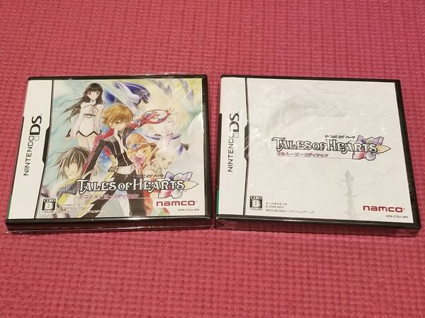 ニンテンドーDSソフト テイルズオブハーツ アニメムービーエディション(中古)+CGムービーエディション(新品未開封)