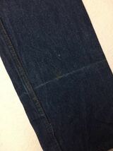 ◆ LEVI’S ◆ リーバイス701-0115 STUDENT 80s 84年製 ヴィンテージ オリジナル USA製 濃色 良好 ボタンフライ 裏553 ジーンズ W24 L30_画像8