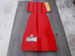  immediate payment Polaris skid plate red 2875092 IQ RMK CLASSIC 600 700 800 SWITCHBACK TOURING