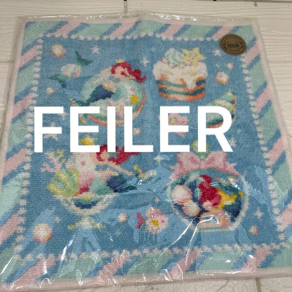 【新品】 FEILER フェイラータオルハンカチ 人魚とスイーツデザイン