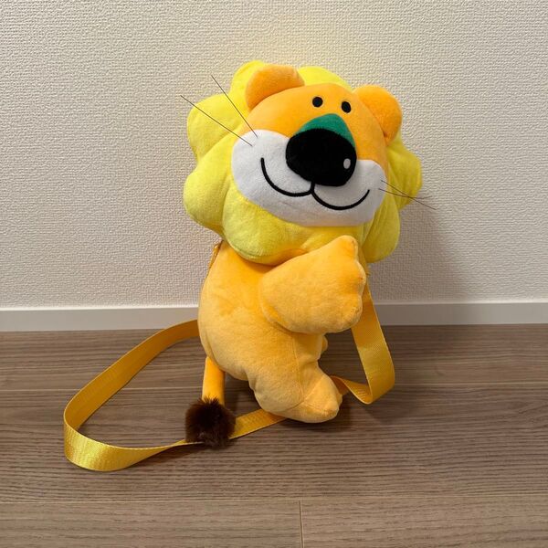 【限定品】たべっ子どうぶつLAND らいおん Hugme!バッグ ぬいぐるみ