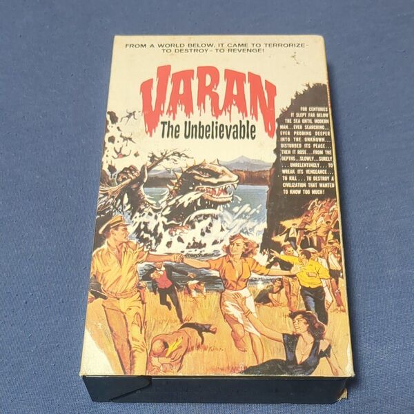 【VHS】海外盤 大怪獣バラン VARAN the Unbelievable