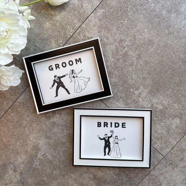 結婚式 受付サイン ウェルカムスペース シンプル