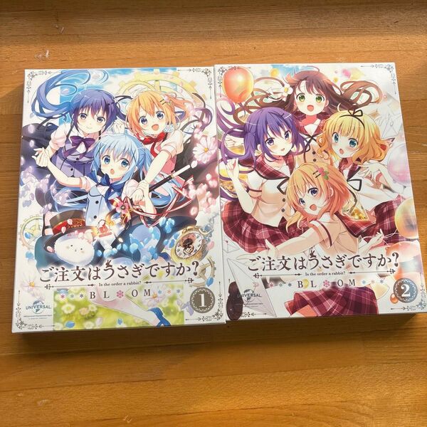 ご注文はうさぎでさか?1と2 Blu-ray ご注文はうさぎですか CD