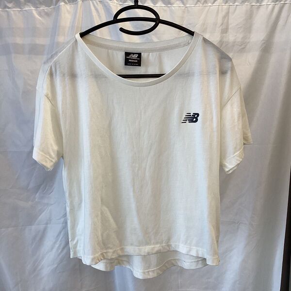 new balance ニューバランス Tシャツ Mサイズ ホワイト 白