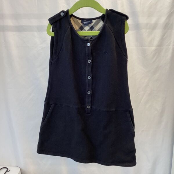 子供服、ワンピース、黒、120サイズ、BURRERRY LONDON