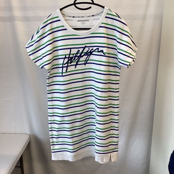 トミーヒルフィガー スポーツ メンズ 半袖 ボーダー TOMMY HILFIGER SPORT