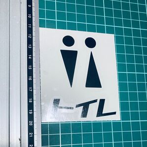 トイレステッカー シンプル カッティングステッカー
