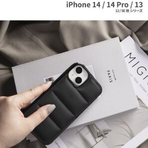 iPhone 14/13専用 ダウンジャケット風ケース
