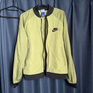 Nike ナイロンジャケット Lサイズ ライトグリーン