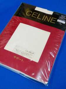 【匿名配送】CELINE/セリーヌ★サポートタイツ60デニール/パンティストッキング JM～L シルクタッチ/アイボリー★レナウン★昭和レトロ