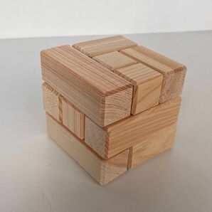 国産ヒノキ 木製ブロック 積み木 ブロック キューブ 図形 パズル 立方体 立体