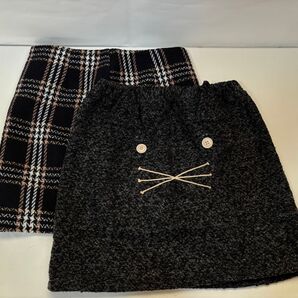 【美品・韓国製】台形スカートまとめ売り papermoon ねこ