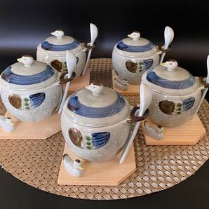 茶碗蒸し容器 バラエティカップ かる鴨 グラタン皿 未使用品