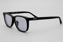 【未使用】レノマ renoma R745 54-17 000 ブラックマット UVカットカラーハードマルチコートレンズ使用お洒落なメガネに仕上げました R-16_画像6