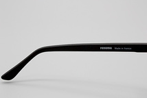【未使用】レノマ renoma R745 54-17 000 ブラックマット UVカットカラーハードマルチコートレンズ使用お洒落なメガネに仕上げました R-16_画像8